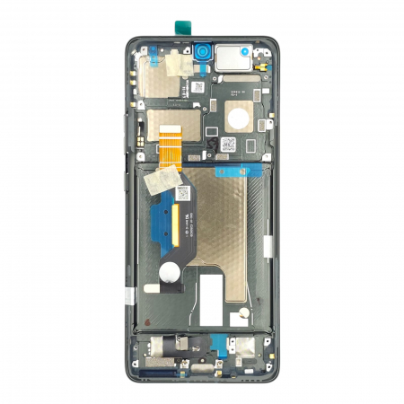 Ecrane Motorola - Ecran display cu rama Motorola Edge 50 Ultra 5G (XT2401), Forest Grey (Original Service Pack)