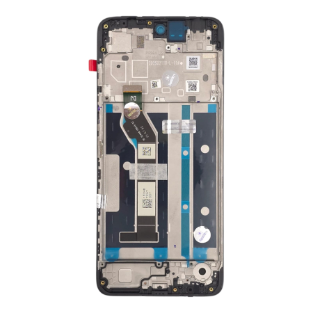 Ecrane Motorola - Ecran display cu rama Motorola Moto G05 / E15, Black (Original Service Pack)