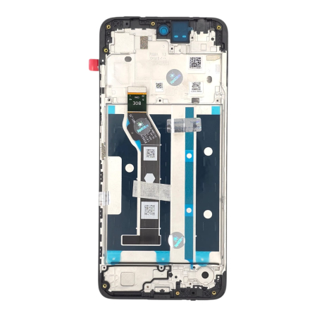 Ecrane Motorola - Ecran display cu rama Motorola Moto G15 / G15 Power, Black (Original Service Pack)