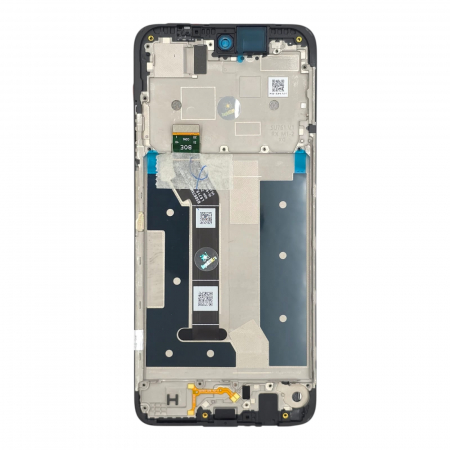Ecrane Motorola - Ecran display cu rama Motorola Moto G35 (XT2433), Black (Original Service Pack)