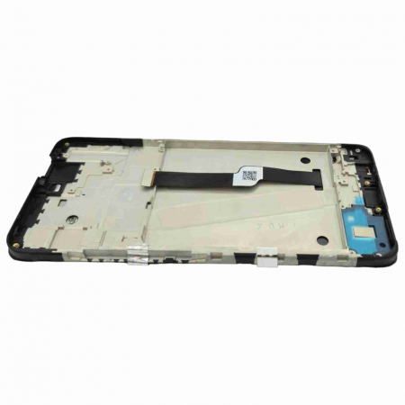 Display compatibil Motorola One Fusion PLUS, Negru - cu Rama [2]