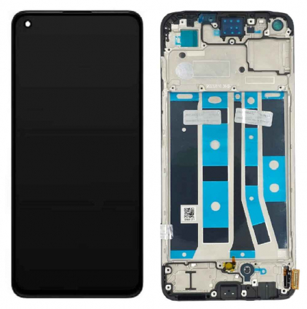 Ecrane Oppo / Realme - Display compatibil Oppo A78 (4G), OLED - cu Rama