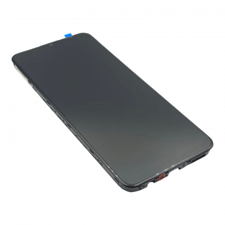 Display compatibil Realme Note 50, negru - cu Rama [2]