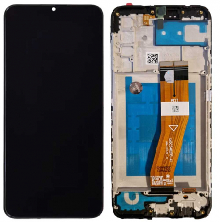 Ecrane Samsung - Display compatibil Samsung A02S (A025G, M025, M02S) Versiunea G163mm - cu Rama