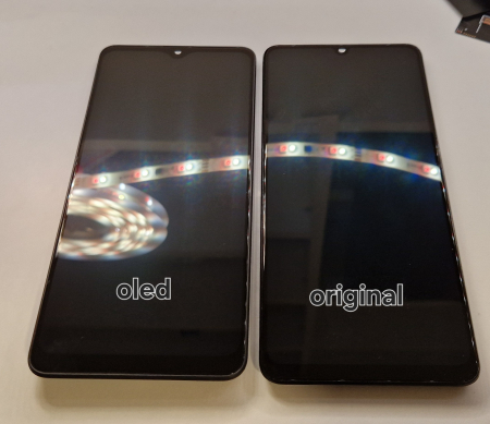 Display compatibil Samsung A32 4G (A325), OLED - cu Rama [3]