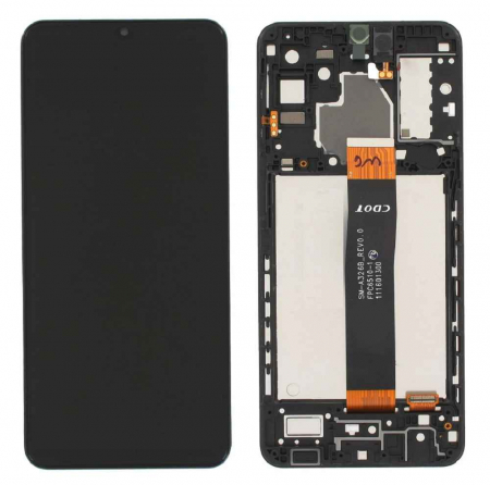 seria A - Ecran display cu rama Samsung A32 5G (A326) (Original Service Pack)
