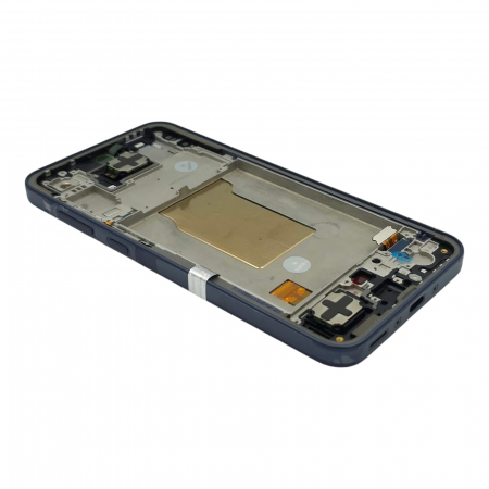 Ecran display cu rama Samsung A35 5G (A356), Black / Navy (Original Service Pack) [1]