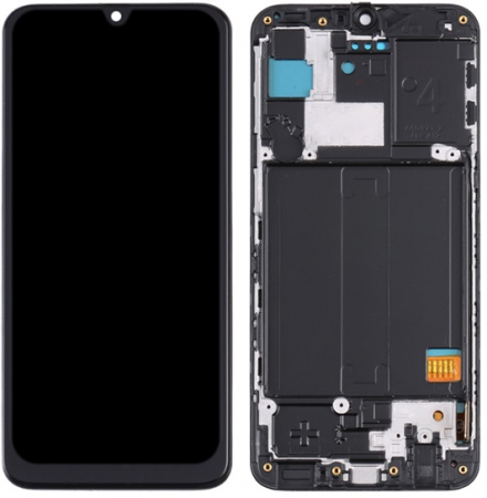 Ecrane Samsung - Display compatibil Samsung A40 (A405), INCELL - cu Rama
