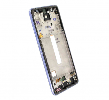 Ecran display cu rama Samsung A52 5G / 4G (A525/A526), Violet (Original Service Pack) [1]