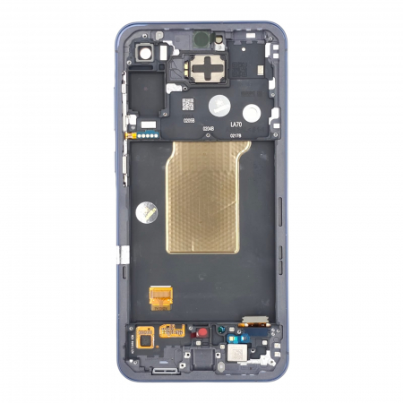 Ecrane Samsung - Ecran display cu rama Samsung A55 5G (A556), Black / Navy (Original Service Pack)