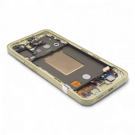 Ecran display cu rama Samsung A55 5G (A556), Lemon / Yellow (Original Service Pack) [1]