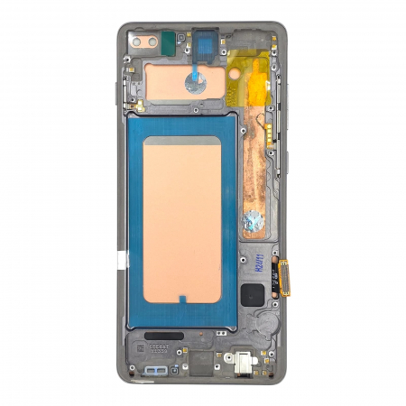 seria S - Display compatibil Samsung S10 Plus (G975) Gri, INCELL - cu Rama