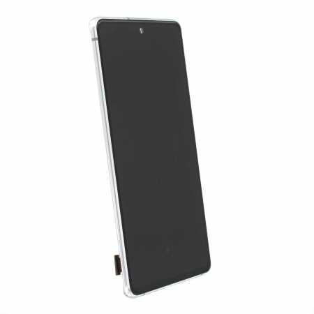 Ecran display cu rama Samsung S20 FE 4G / 5G, Cloud White (G780/ G781) (Original Service Pack) [1]