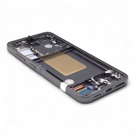 Display cu rama Samsung Galaxy S24 5G (S921), Onyx Black (Original Asamblat) [1]