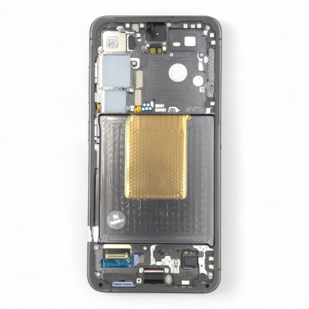 seria S - Display cu rama Samsung Galaxy S24 5G (S921), Onyx Black (Original Asamblat)