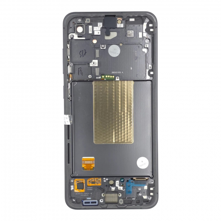 seria S - Ecran display cu rama Samsung S24 FE 5G (S721), Black / Graphite (Original Service Pack)