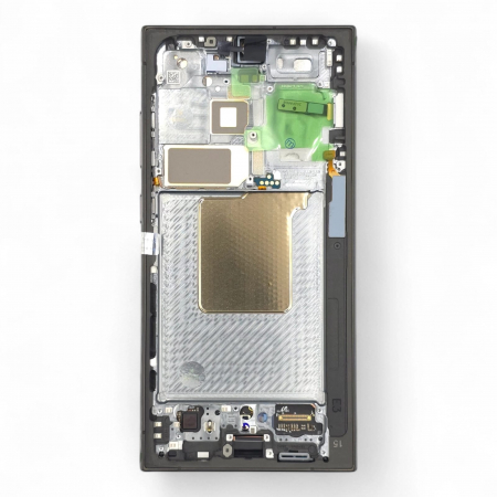 seria S - Ecran display cu rama Samsung S24 Ultra 5G (S928), Titanium Black (Original Service Pack)