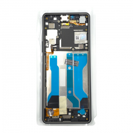 Ecrane Diverse - Ecran display cu rama Sony Xperia 10 V, Negru (Original Service Pack)