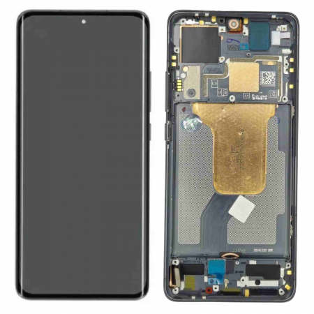 Ecrane Xiaomi / Redmi - Ecran display cu rama Xiaomi 12 / 12S / 12X (5G), black (Original Service Pack)