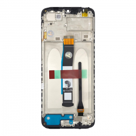 Ecrane Xiaomi / Redmi - Display compatibil Xiaomi Redmi 10C / Poco C40, Black - cu Rama