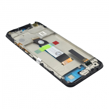 Display compatibil Xiaomi Redmi Note 10 5G / Redmi Note 10T 5G // Poco M3 Pro 5G, Black - cu Rama [1]