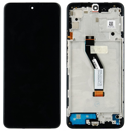 Ecrane Xiaomi / Redmi - Ecran display cu Rama Xiaomi Redmi Note 11S 5G/ Note 11T 5G // Poco M4 Pro 5G, negru (Original Service Pack)