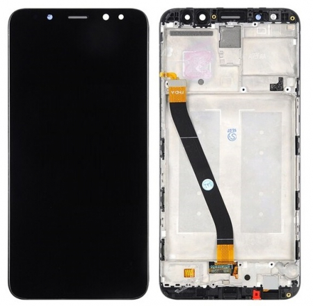 Ecrane Huawei / Honor - Display compatibil HUAWEI Mate 10 Lite, Negru - cu Rama