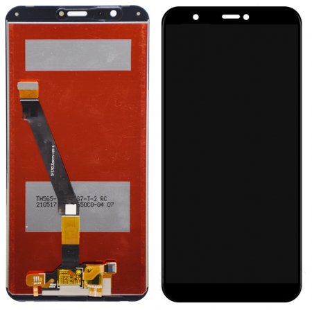 Ecrane Huawei / Honor - Display compatibil Huawei P Smart (2017, 2018), Enjoy 7s, negru