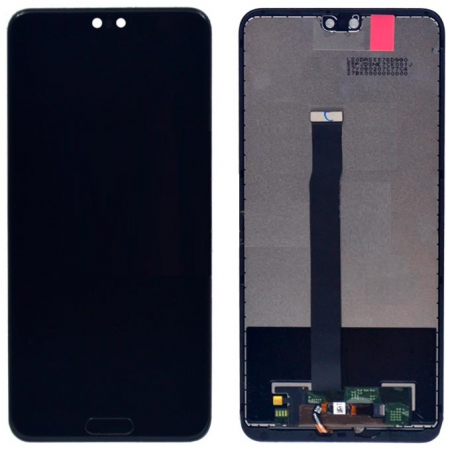 Ecrane Huawei / Honor - Display compatibil Huawei P20, cu amprenta negru