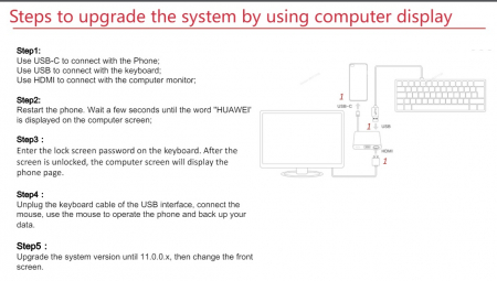 Ecran display Huawei P30, Blue, cu rama si acumulator (Original Service Pack) [6]