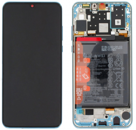 Ecrane Huawei / Honor - Ecran Display Huawei P30 Lite cu Rama + Acumulator, Breathing Crystal, 48 MP (Original Service Pack)