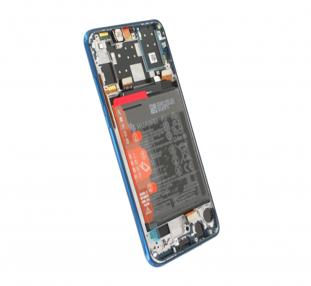 Ecran Display Huawei P30 Lite, Rama + Acumulator, Albastru, 48MP ( 02352RQA ) (Original Service Pack) [1]