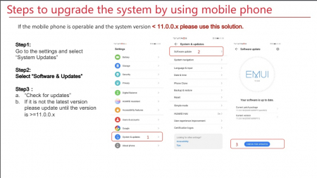 Ecran display Huawei P30, Negru, cu rama si acumulator (Original Service Pack) [2]