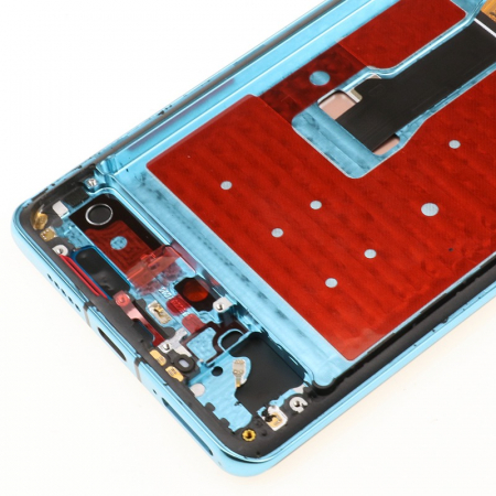 Display compatibil Huawei P30 Pro, Aurora Blue, OLED - cu Rama [1]