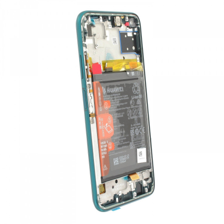 Ecran display Huawei P40 Lite cu Rama + Acumulator, Crush Green (Original Service Pack) [2]