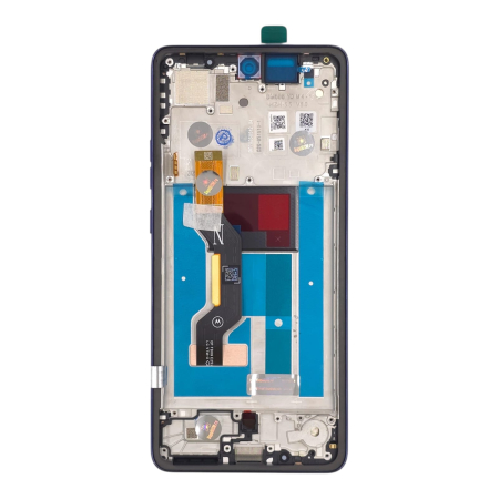 Ecrane Motorola - Ecran display Motorola Moto G86 5G (XT2527) cu rama, Negru Spellbound (Original Service Pack)