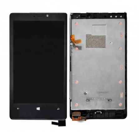 Ecrane Nokia - Display compatibil Nokia Lumia 920, touchscreen+rama