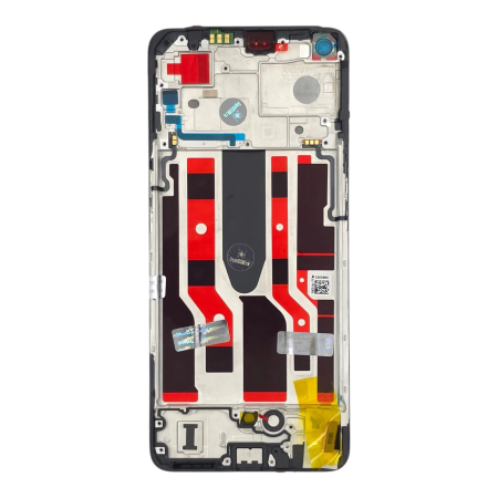 Ecrane Oppo / Realme - Ecran display Oppo Reno8 Lite / Reno7 Lite / Reno7 Z 5G, cu rama, Negru (Original Service Pack)