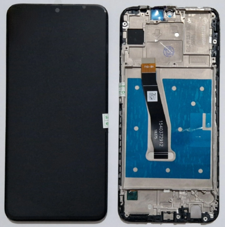 Ecrane Huawei / Honor - Display compatibil Huawei P Smart 2019, P Smart 2020, Negru - cu Rama