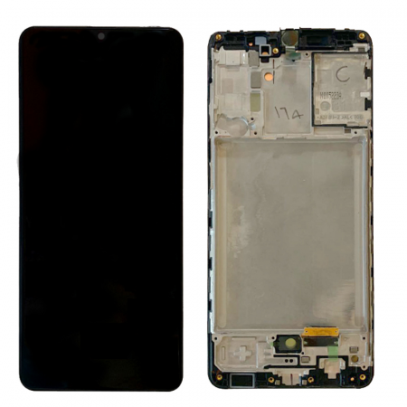 Ecrane Samsung - Display compatibil Samsung A31 4G (A315), OLED - cu Rama