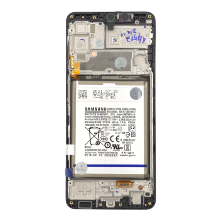 seria A - Ecran display Samsung A22 4G (A225) cu rama si acumulator (Original Service Pack)