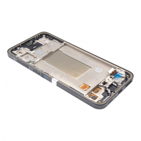 Ecran display Samsung A36 5G (A366) cu rama, negru (Original Service Pack) [1]