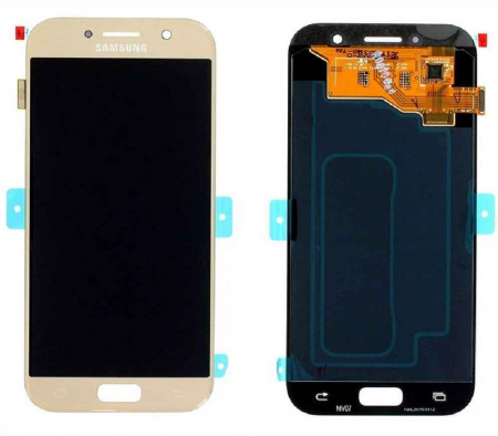 Ecrane Samsung - Ecran display Samsung A5 2017 (A520), Gold (Original Service Pack)