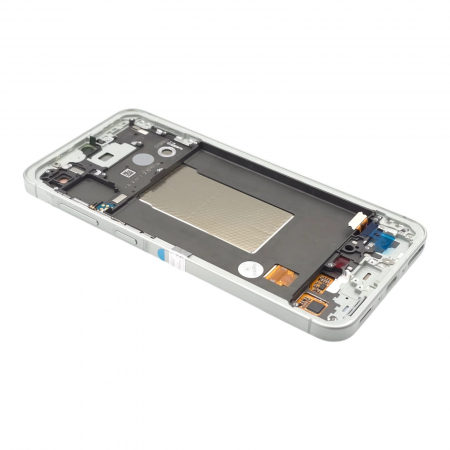 Ecran display Samsung A56 5G (A566) cu rama, Gri/ LightGray (Original Service Pack) [1]