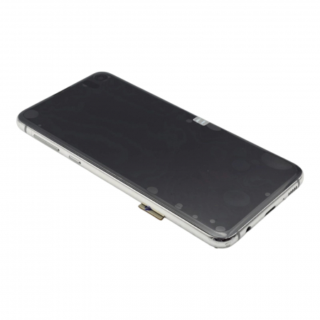 Ecran display Samsung cu rama S10e (G970), Prism White (Original Service Pack) [2]