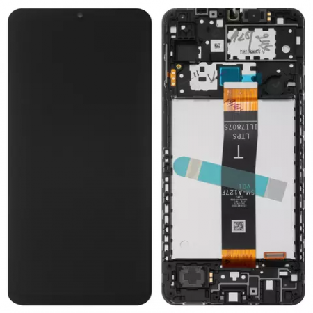 seria A - Ecran display Samsung A12 Nacho (A127) cu rama (Original Service Pack)