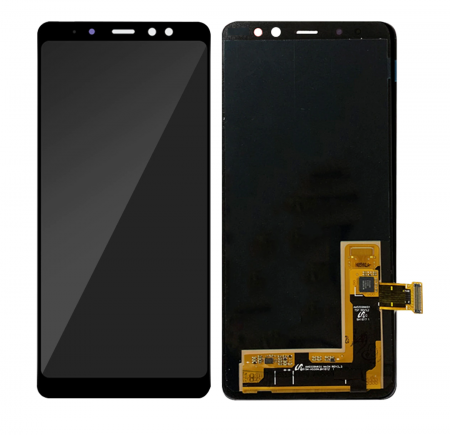 seria A - Display compatibil Samsung A8 2018 (A530) Incell, Black