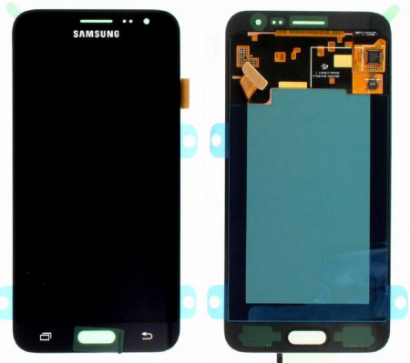 Ecrane Samsung - Ecran display Samsung J3 2016 (J320), Negru (Original Service Pack)
