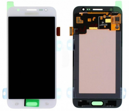 Ecrane Samsung - Ecran display Samsung J5 2015 (J500), ALB, (Original Service Pack)