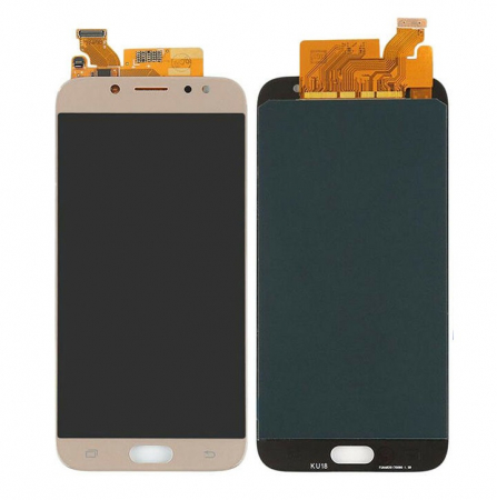 Ecrane Samsung - Display compatibil Samsung J7 2017 (J730) Incell, Gold